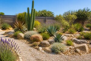 découvrez nos conseils pratiques pour aménager un jardin sec sans arrosage, en utilisant des plantes résistantes et des techniques d'aménagement durable pour un extérieur esthétique et économe en eau.