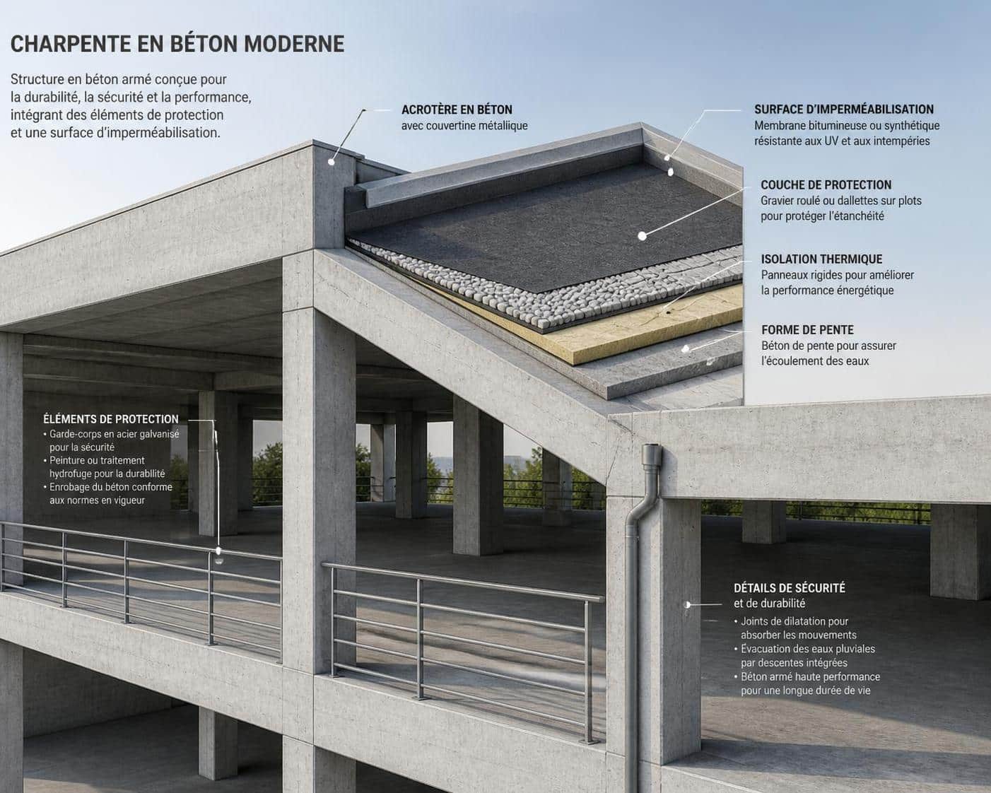 découvrez nos conseils pratiques pour prolonger la durée de vie de votre charpente en béton grâce à un entretien adapté et des techniques de protection efficaces.
