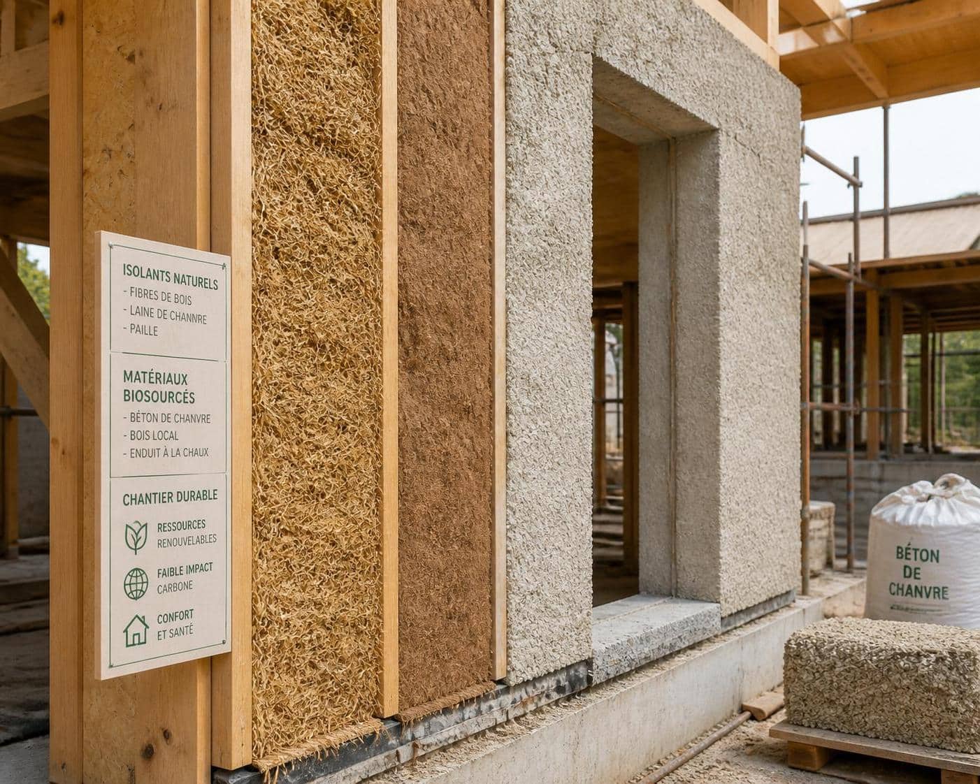 découvrez les usages réels des matériaux biosourcés dans le gros œuvre et leur impact écologique pour une construction durable et innovante.
