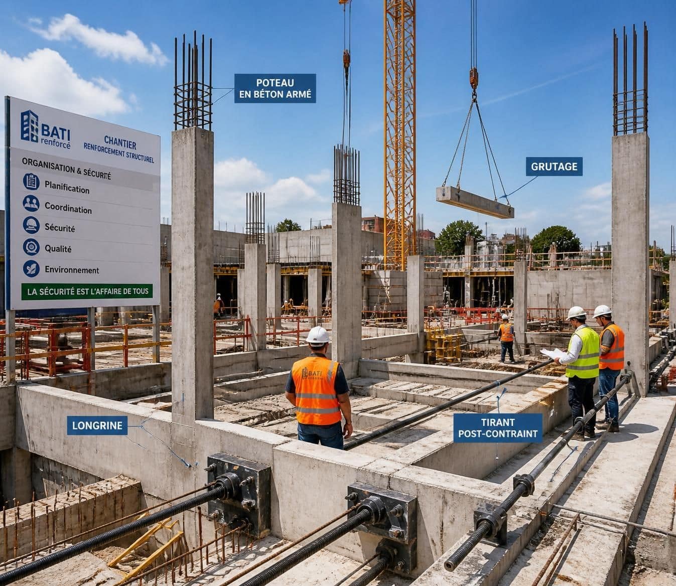 d&eacute;couvrez quand et pourquoi il est essentiel de renforcer la structure lors de gros &oelig;uvre et r&eacute;novation pour assurer la s&eacute;curit&eacute; et la durabilit&eacute; de votre b&acirc;timent.
