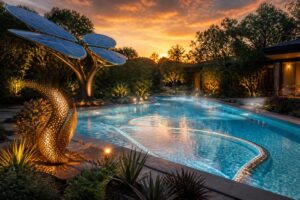 découvrez des solutions de chauffage insolites et innovantes pour votre piscine privée, alliant confort et originalité tout au long de l'année.