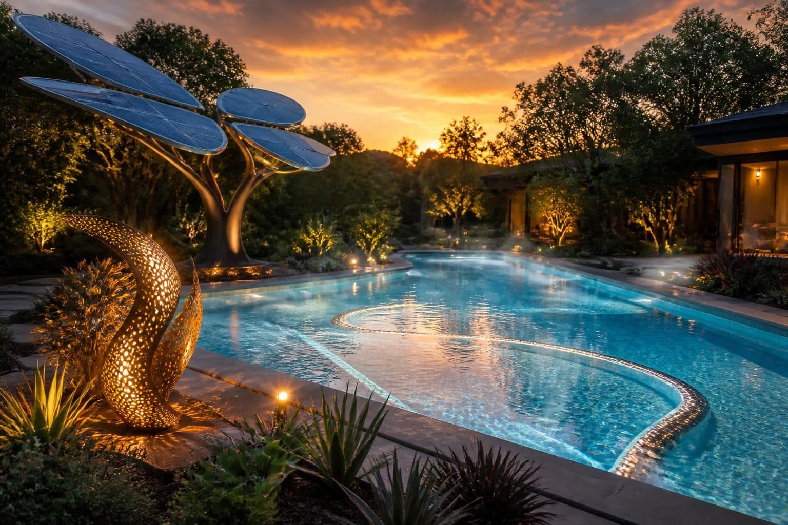 découvrez des solutions de chauffage insolites et innovantes pour votre piscine privée, alliant confort et originalité tout au long de l'année.
