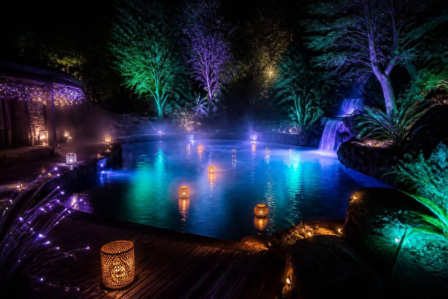 découvrez des éclairages rares et uniques qui métamorphosent l’ambiance de votre piscine pour des soirées inoubliables.